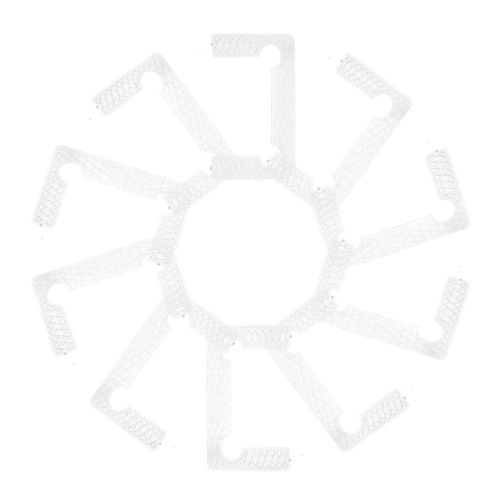Glass Door Hinge - 40 個のガラスドア浴室ヒンジ交換用ゴムパッド透明滑り止め耐衝撃ガスケットキットシャワードアアクセサリーパーツ