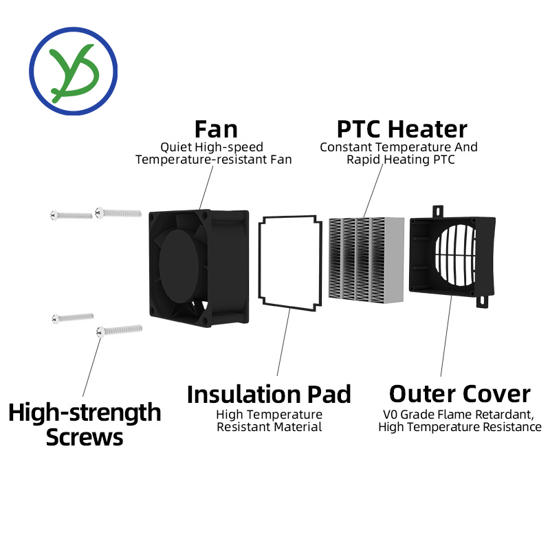 絶縁 PTC ヒーター 12 V 〜 220 V 50 ワッ - Ceramic Heat Emitter のレビューと価格