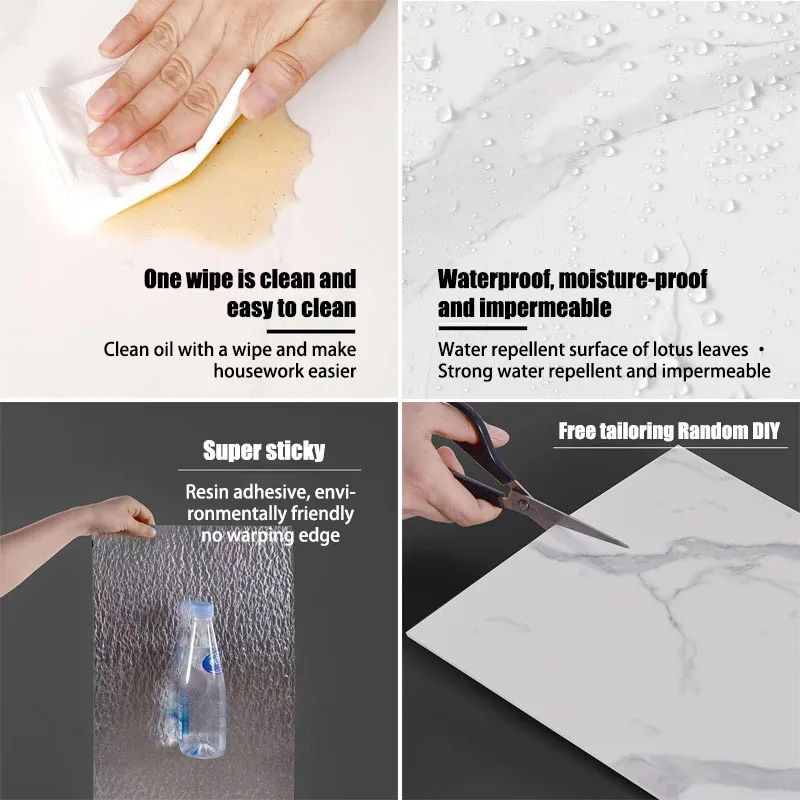 30 センチメートル * 60 センチメートル模造大理石タイ - Pvc Panel Background のレビューと価格