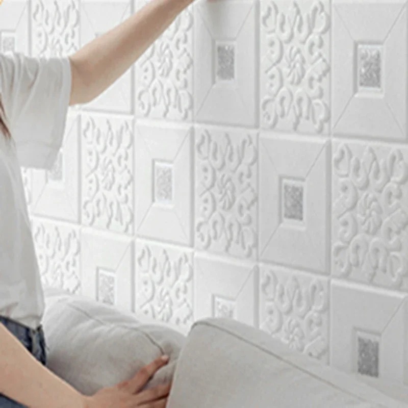 70*100 センチメートルヴィンテージレンガ 3D フォー - Pvc Panel Background のレビューと価格