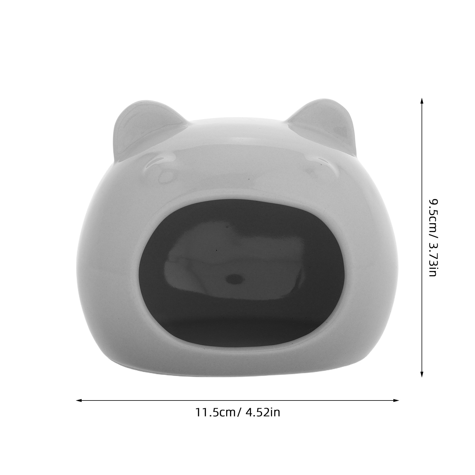 セラミック製ハムスター隠れ家、居心地の良い小動物用クールな巣 - Hide Cave Ceramic のレビューと価格