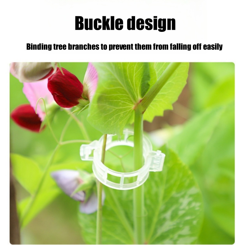 500個入り プラスチック製植物サポートクリップ ガーデン用 - Vine Climbing Plastic のレビューと価格