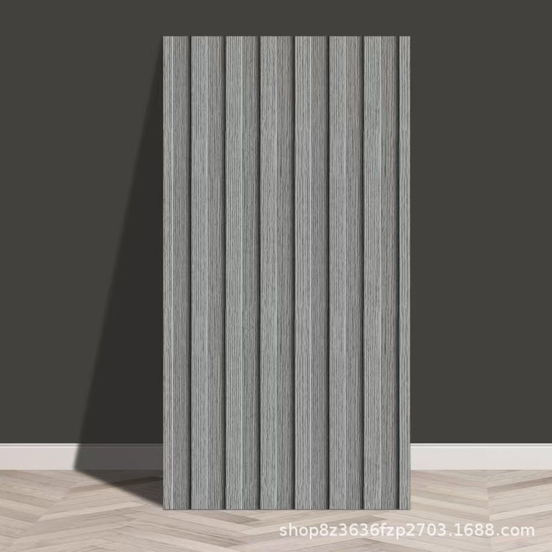 30*60cm 3D Faux Wood Slat Peel - Pvc Panel Background のレビューと価格