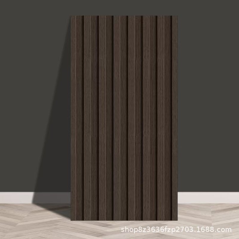 30*60cm 3D Faux Wood Slat Peel - Pvc Panel Background のレビューと価格
